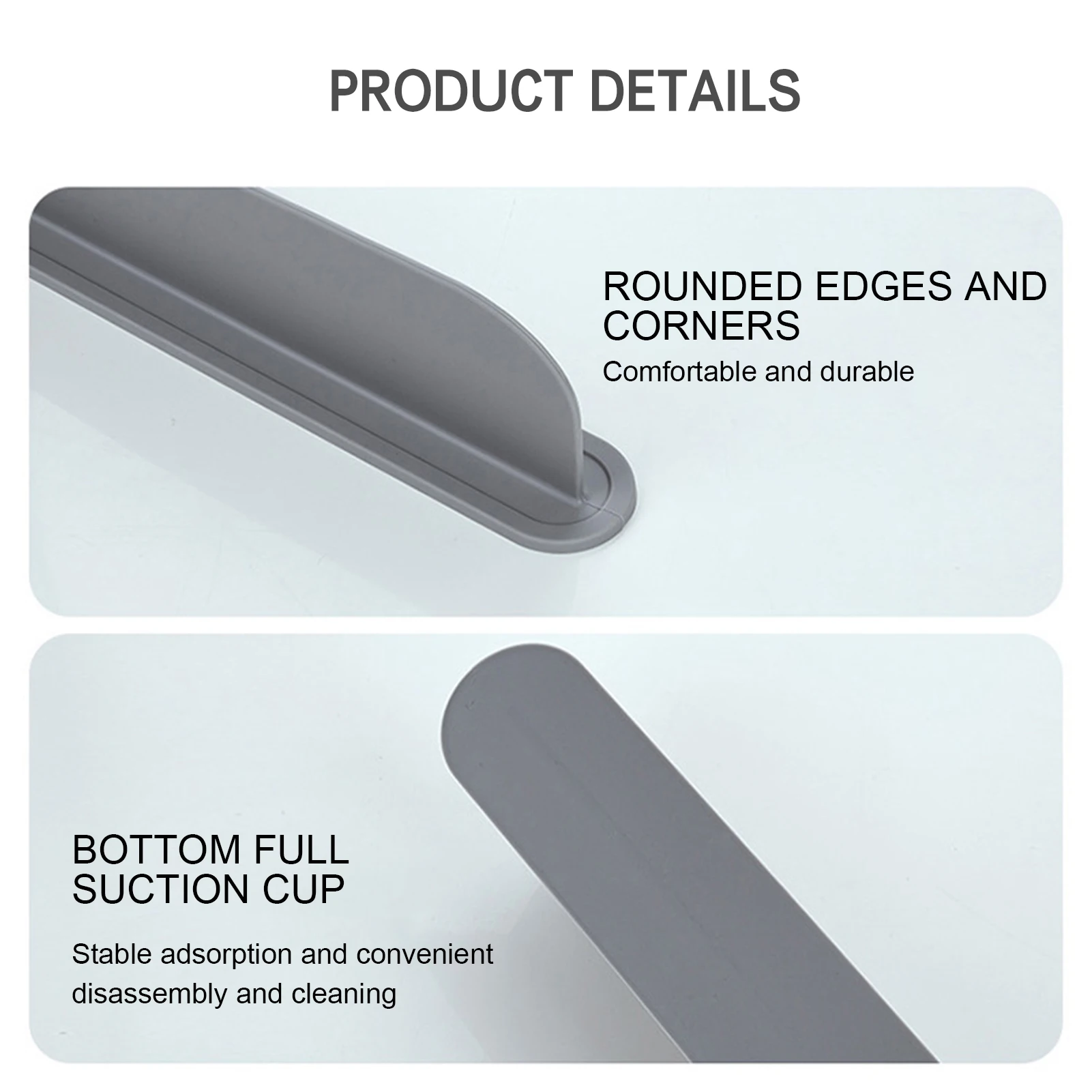 حاجز مياه حوض المطبخ ، تركيب سهل ، لوح جزيرة ، تجهيزات حمام