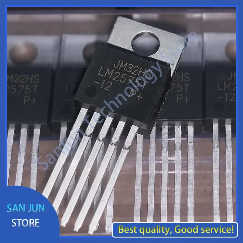 10pcs New original  LM2575 LM2575T-5.0V/3.3V/12V/ADJ in-line TO-220-5