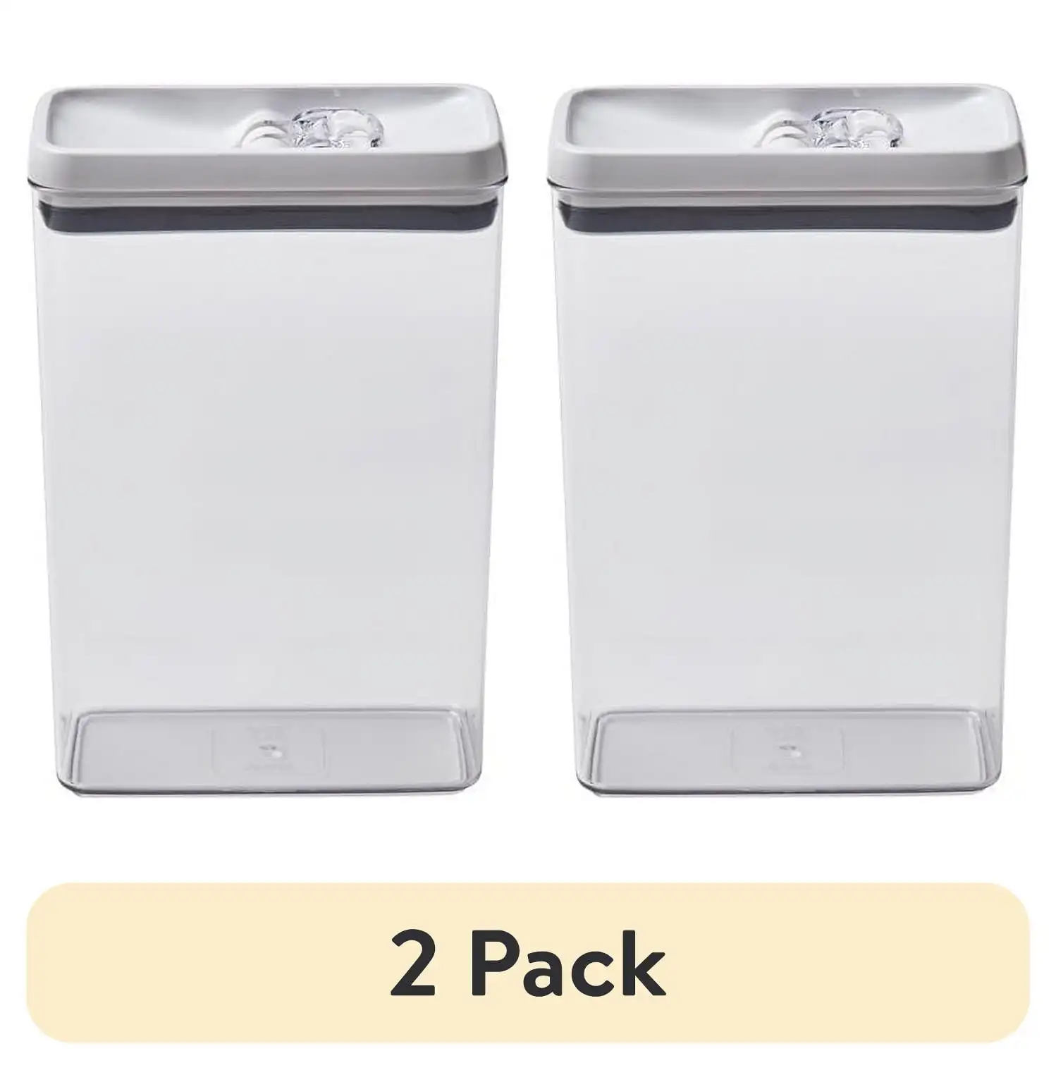 

(2 Pack) Canister - 17.3 Cup Flip-Tite ® Rectangular Food Storage Container