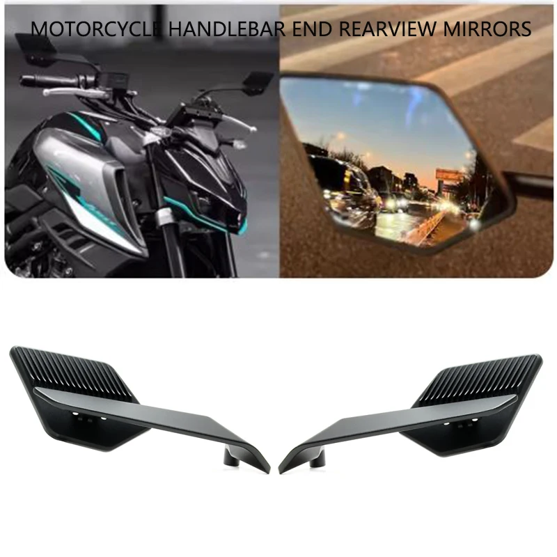 

Для XADV 750 X-ADV 750 2017-2025 зеркало для мотоцикла ветрокрыло боковое заднее зеркало заднего вида с ЧПУ алюминиевое зеркало с антибликовым покрытием 360 ° Регулируемый