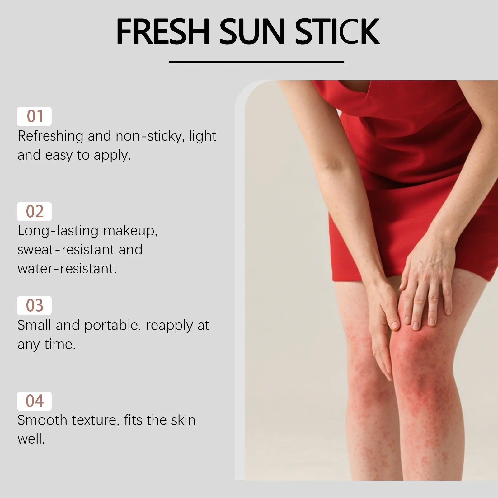 แท่งป้องกันรอยสัก ดีไซน์พกพา ครีมป้องกันรอยสักแบบสากล กันน้ำและกันเหงื่อสำหรับใช้งานกลางแจ้ง