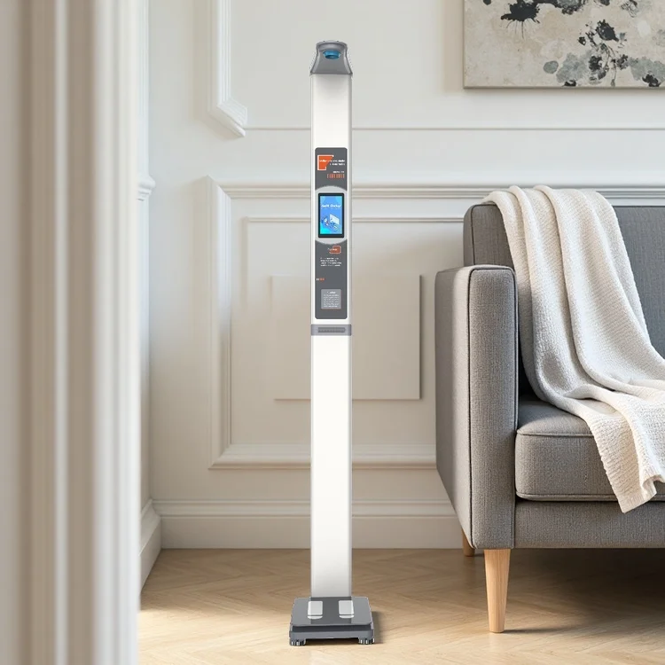 

Ultrasonic Digital Display Height And Weight Scale Medical Grade Accuracy Steel Material OEM/ODM Customized Support