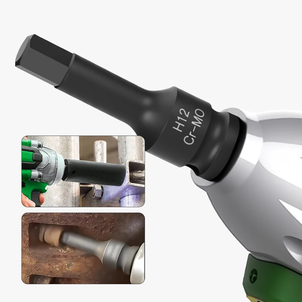 

20pc Socket Set With H6 H7 H8 H10 H12 H14 H16 H17 H18 H19 Sockets Cr-Mo Steel