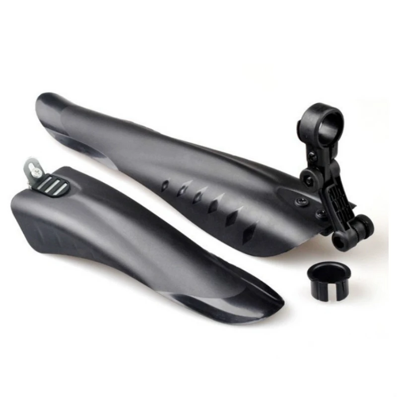 

2Pcs Bicycle Fender PP Soft Plastic Suitable Mountain Bike Bicycles Front Rear Shock BIKE Thicken Splash Protection Accessory