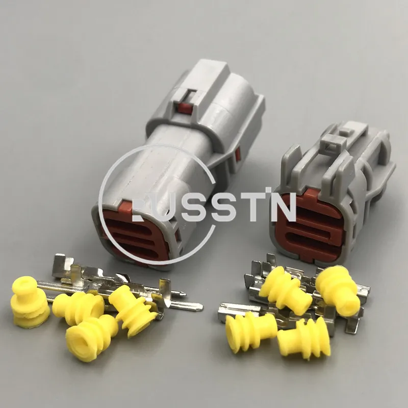 4 Hole MG640333 MG610331 7222-7444-40 7123 Waterproof Plug Car Electric Fuel Pump Connector LightLamp Wire Socket AC Assembly - Detail 1