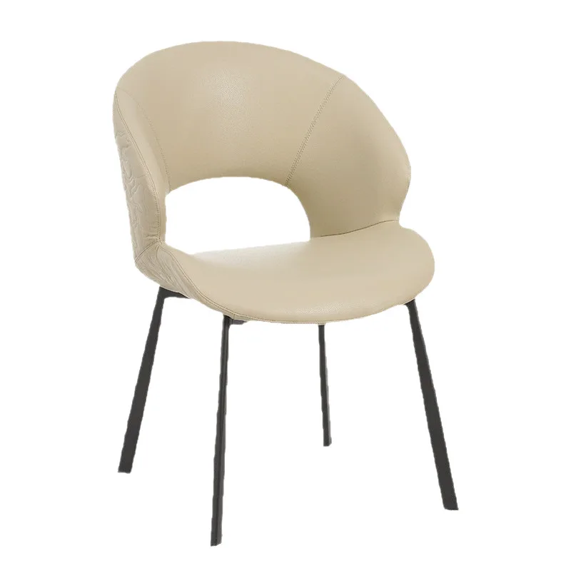 New premium dining table and chairs Italian minimalist dining  chair