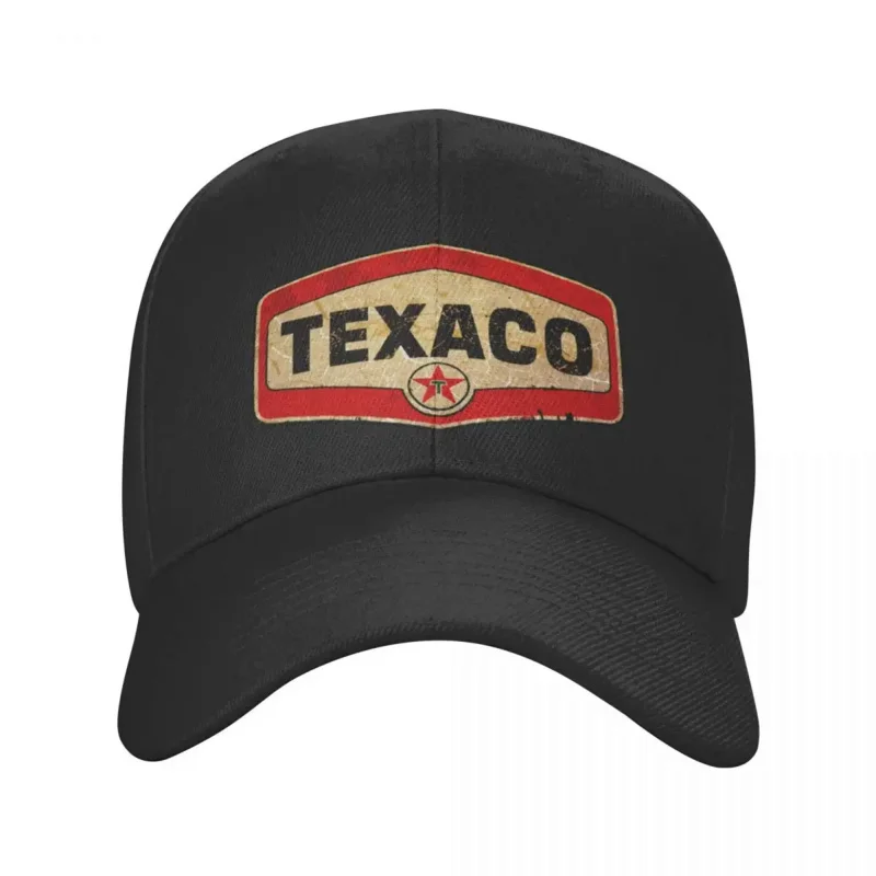 Oil and Gas Texaco Classic T-shirt Baseball Cap Party Hat Bobble Hat Snapback Cap Sun Hats For Women Men\'s