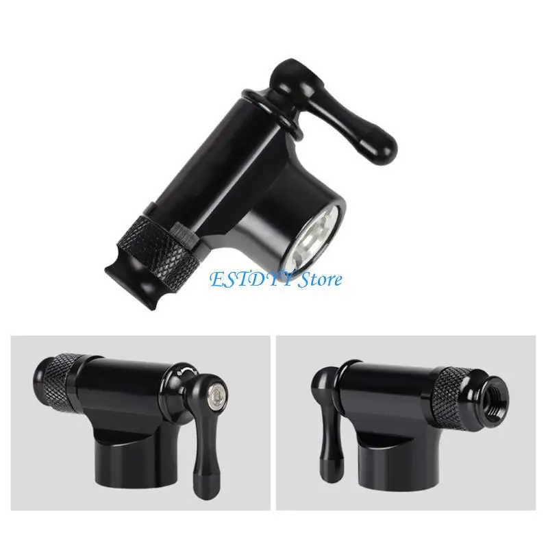 

G6DE Aluminum Alloy Bicycles Tire CO2 Inflators Bikes Tire Basketball