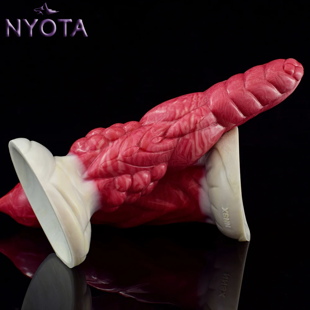 

NYOTA Realistic Muscle Fiber Penis Silicone Monster Dildo Anal Plug Sex Toy For Women Prostate Vagina Massage Female Masturbator