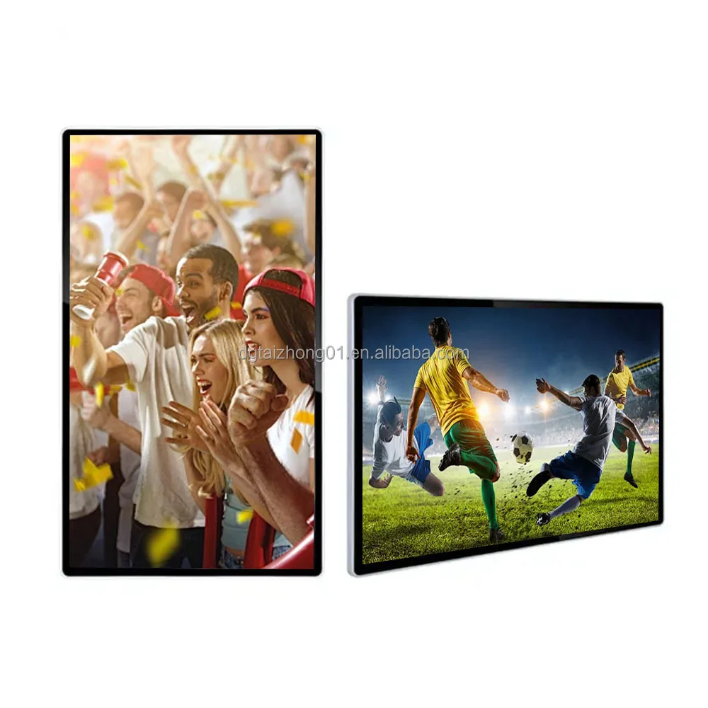 

Ультратонкий 55-дюймовый интеллектуальный подвесной настенный монтаж с USB-интерфейсом, встроенный ЖК-дисплей 4K, ИК-сенсорный экран