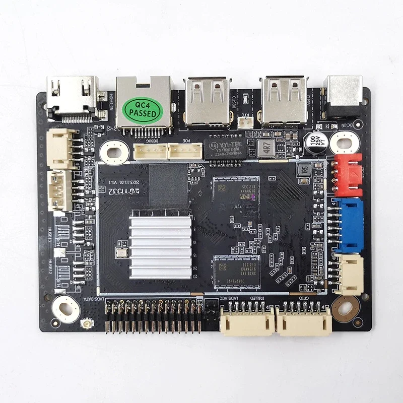 For ZC-H352 Quad-core Android System Motherboard, AI Server, Security, Medical, Finance, Industrial Control Motherboard