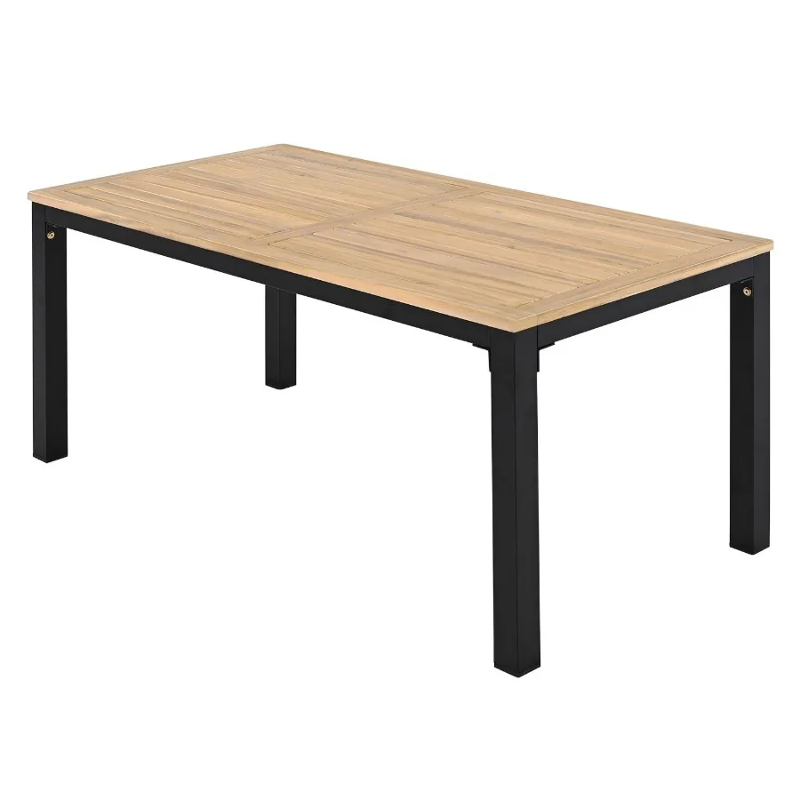 

TREXM Patio Furniture Set 5 Pieces Outdoor Furniture Set with 3Seat Sofa Patio Conversation Sets with Cushions for Backyard Poo