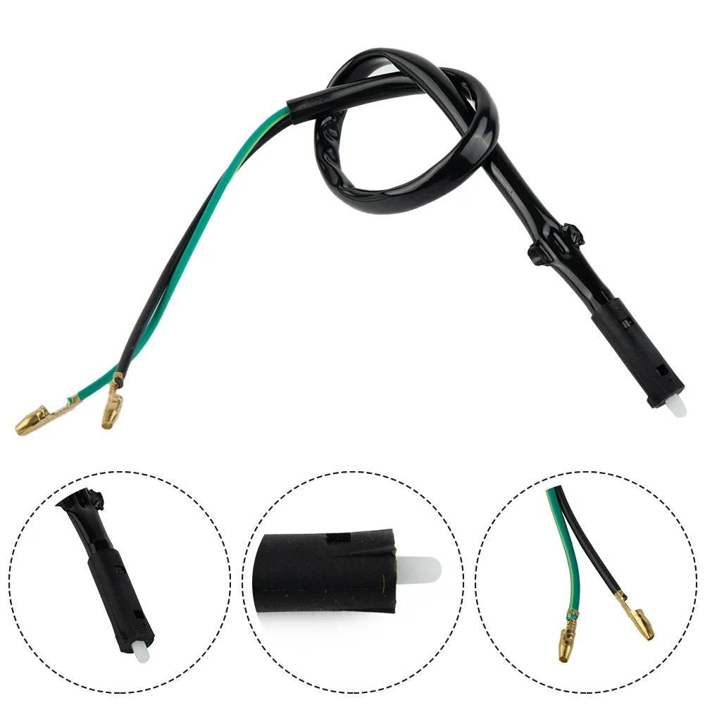 1x Drum-type Single Motorcycle Disc Front Brake Line Brake 8mm/40cm Light Switch Replacement Brake Switch For Most Drum Brake