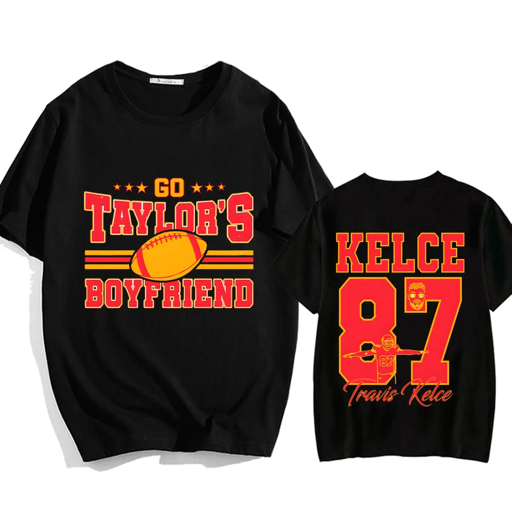 In My Chiefs Era TravisKelce T-shirt for Spring/Summer Cotton Casual Tee-shirt Men High Quality Short Sleeve O-neck Clothing