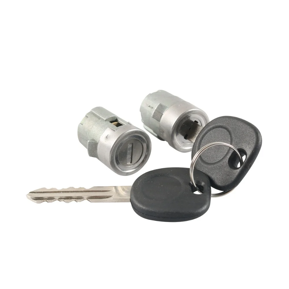 

Ignition Switch Lock Core Cylinder Kit With 2 Keys And Car Front Left Or Right Side Door Lock Core For Chevrolet For GMC 2002-06