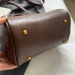 Rilibegan Women Crossbody Bag Pillow Bags Big Capacity Fashion Single Shoulder Bags Vintage All Match Women Crossbody Bags