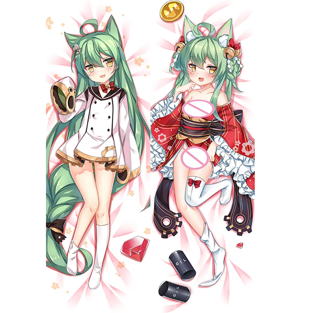 Anime Azur Lane Akashi Dakimakura Cosplay Pillow Case Sexy Girl  2WAY Hugging Body Throw Cushion Cover Decor Otaku