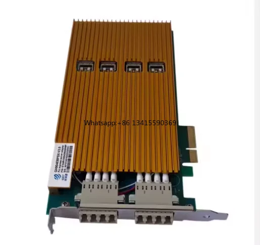 

Gigabit Two Fiber Port Ethernet Server Bypass Adapter I350AM4 Chip