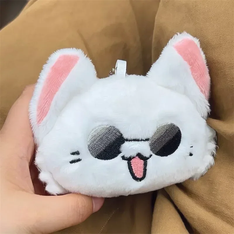 Anime Satoru Gojo Geto Suguru Cosplay Keychain Unisex Plush Stuffed Doll Pendant Key Chain Kawaii Keyrings Accessories Props