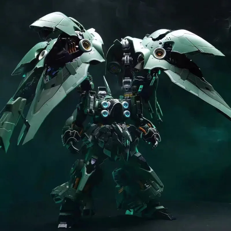 

В наличии модель AXIS 1/100 WORKS Kshatriya Osirisaerial Dominator, экшн-фигурка, светящаяся лампа, модель в сборе