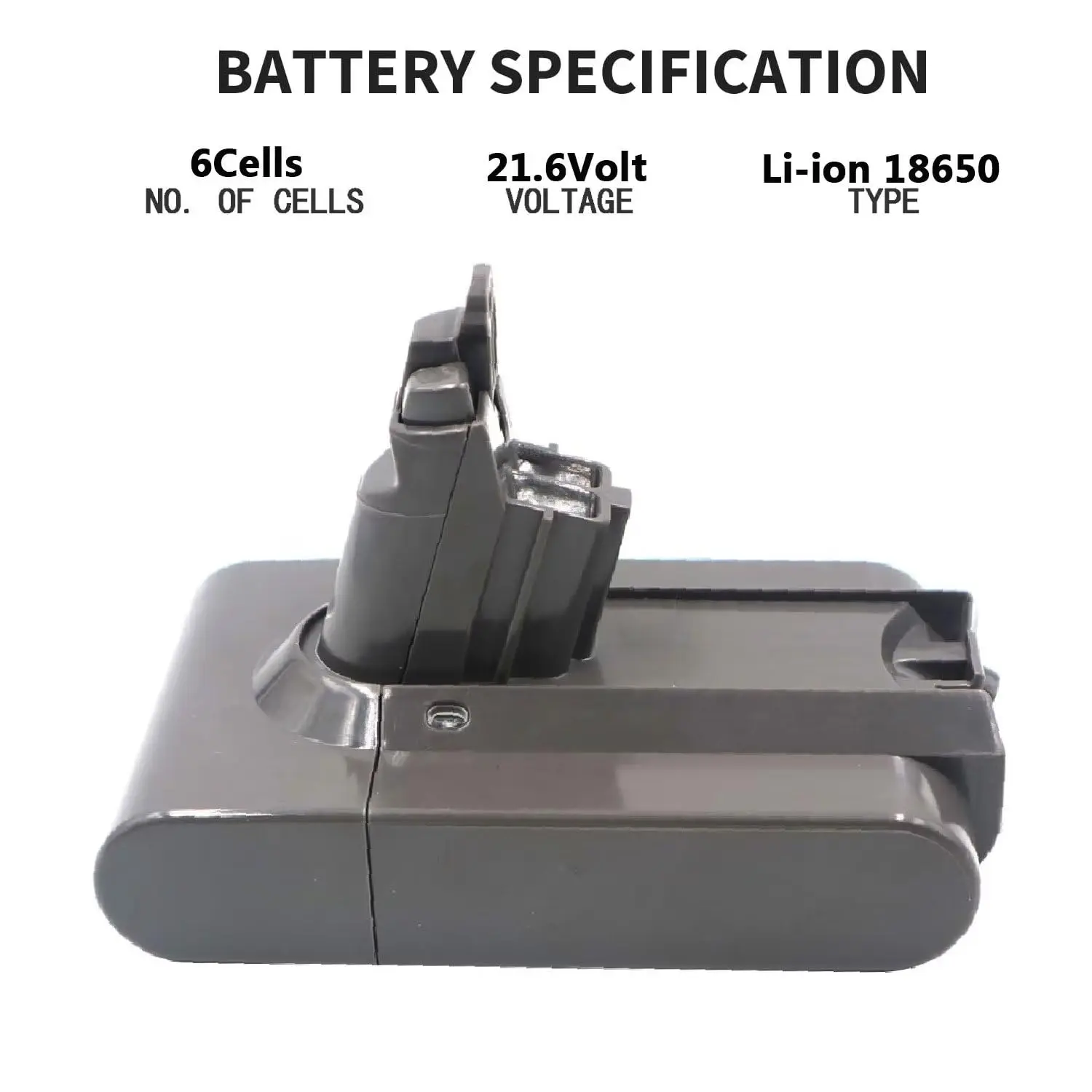 21,6V  náhrada battery-compatible pro dyson V6 DC58 DC59 DC61 DC62 DC72 DC74 živočich motorhead SV03 SV04 SV05 SV06 SV07 SV09