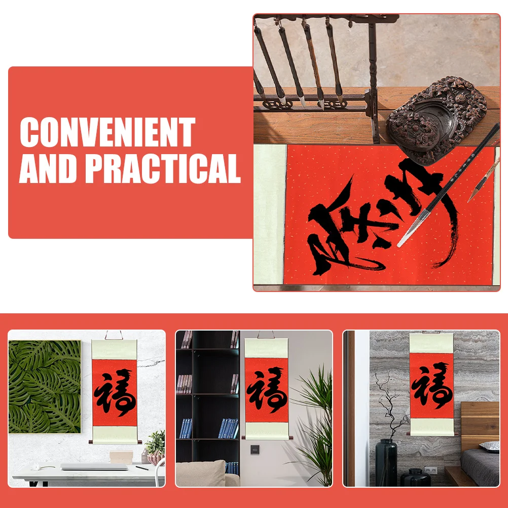 

Red Spattered Gold Rice Paper Blank Calligraphy Scroll For Ink Painting Watercolor Art Practice Chinese Calligraphy Paper