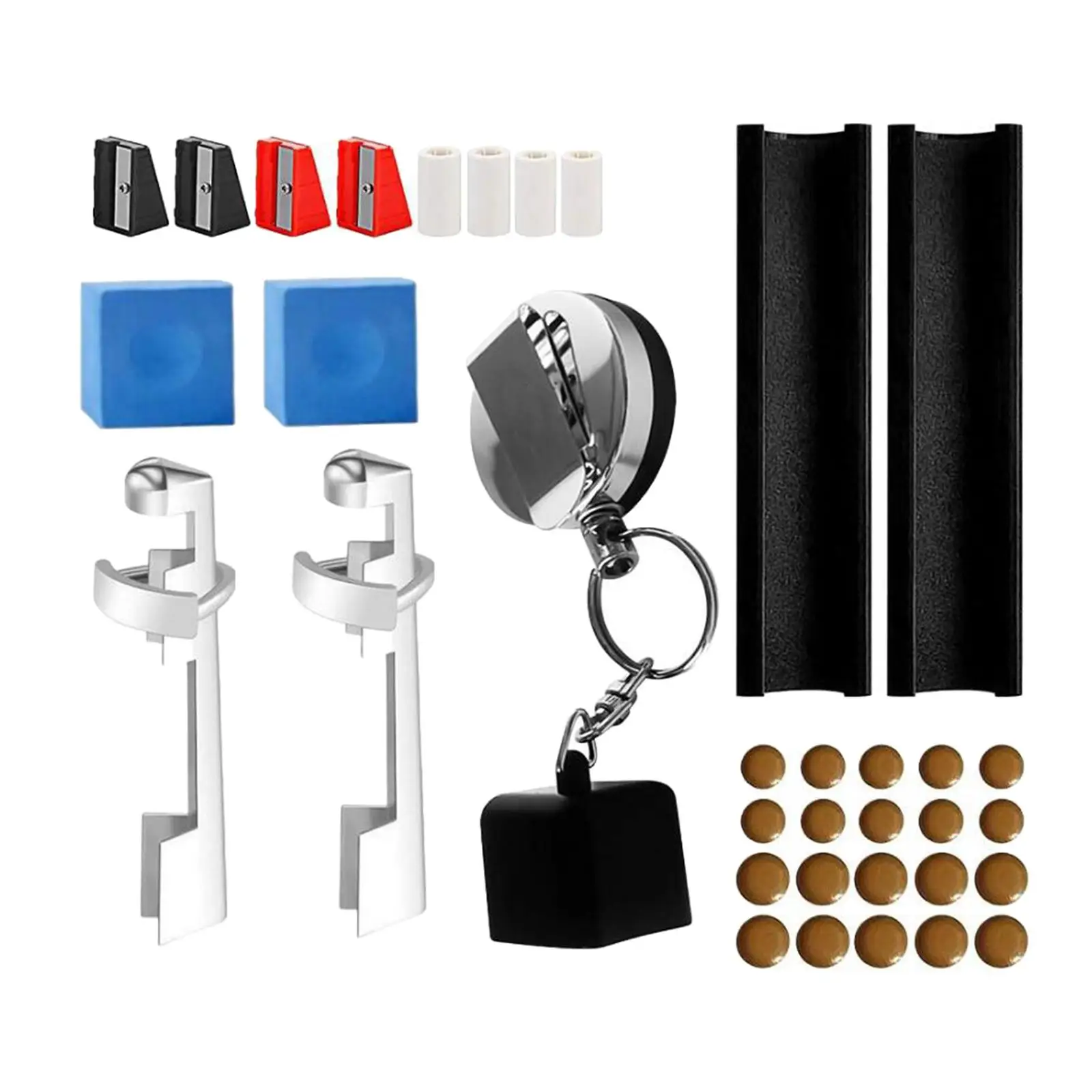 

35Pcs Pool Cue Repair Kit Cue Repair Set for Outdoor Sports Billiard Table