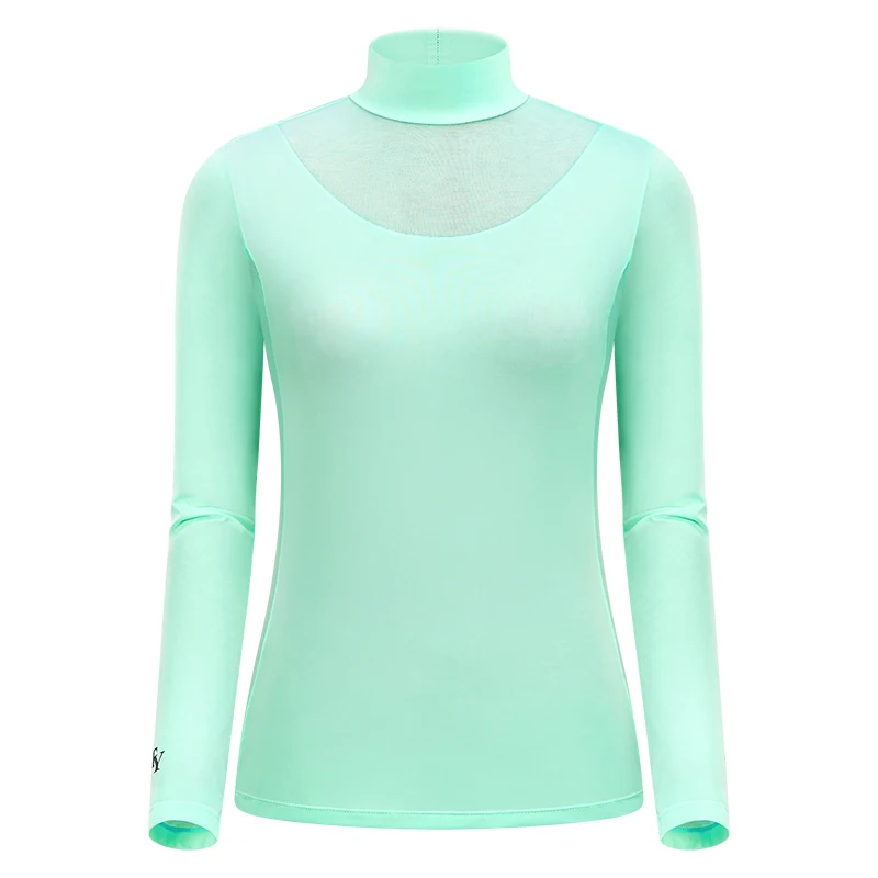 Ice Silk Sunscreen Clothes Tops Ball Golf Tennis Women\'s Light Slim Dry Fit Bottoms Summer Outdoor Long-sleeved tShirt Clothing