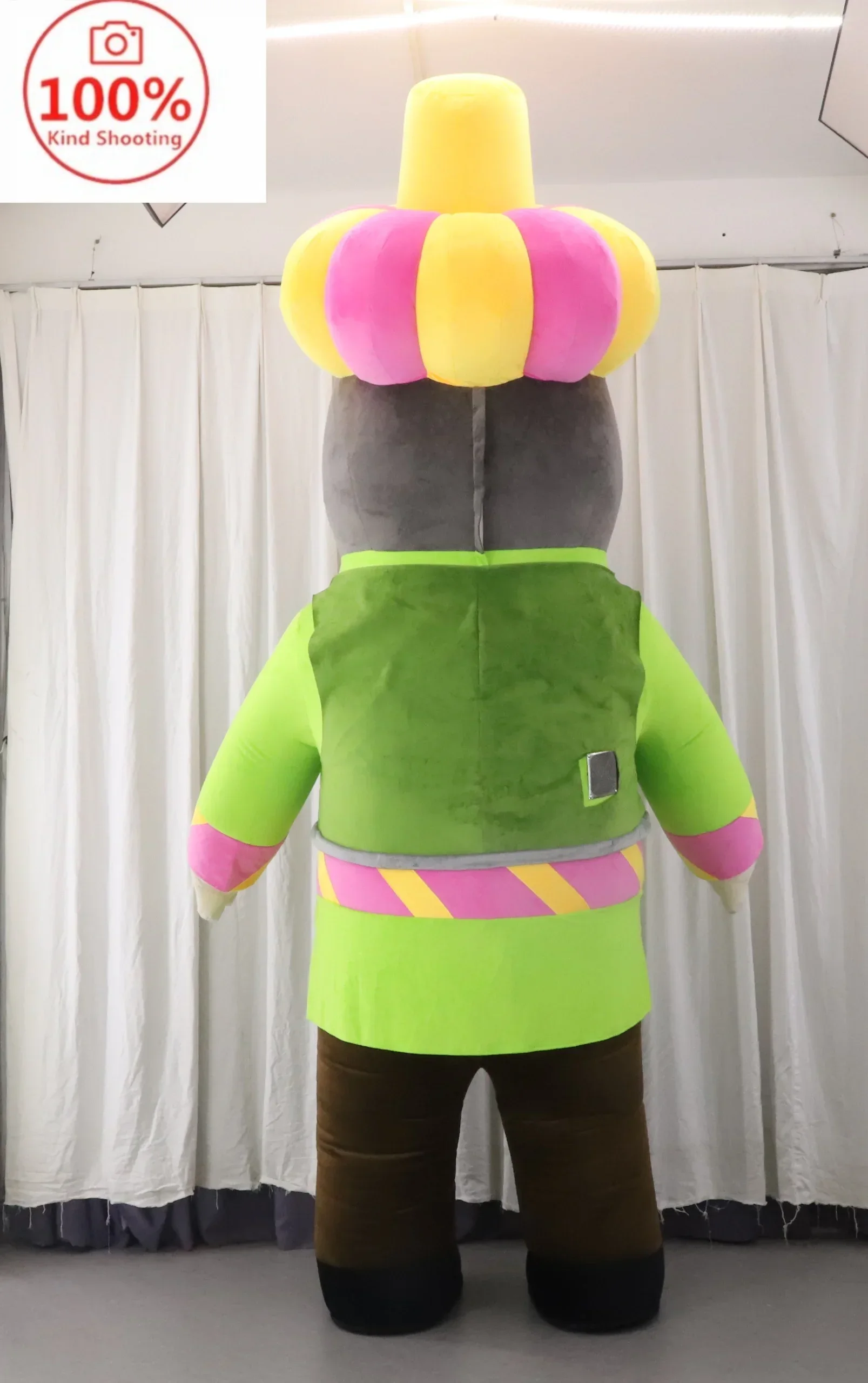 Costume de personnage humain gonflable pour adultes, Costume de marche portable pour tout le corps, pour événements, fête, Halloween, carnaval, robe fantaisie