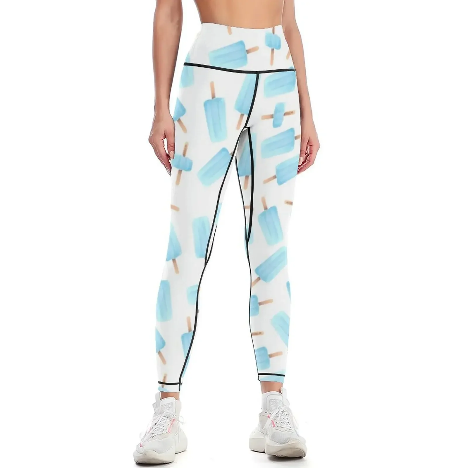 

Sea Salt Icecream Leggings gym's sportswear exercise clothing for sports for push up jogging pants Womens Leggings