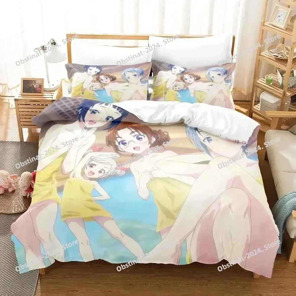 

Anime The Little Lies We All Tell Bedding Set Printed single Comforter Quilt Bed Cover Pillow Case 3 Pieces Sets Kids Adult Size
