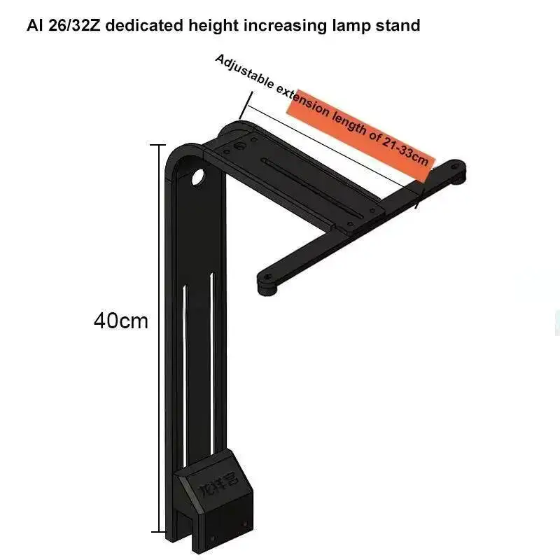 Bracket Saltwater Sea Water Marine Coral Reef Aquarium Fish Tank Mounting Arm HMSSupport For Hydra XR15 30 G4/G5 AI 26 32 52/64 image 3