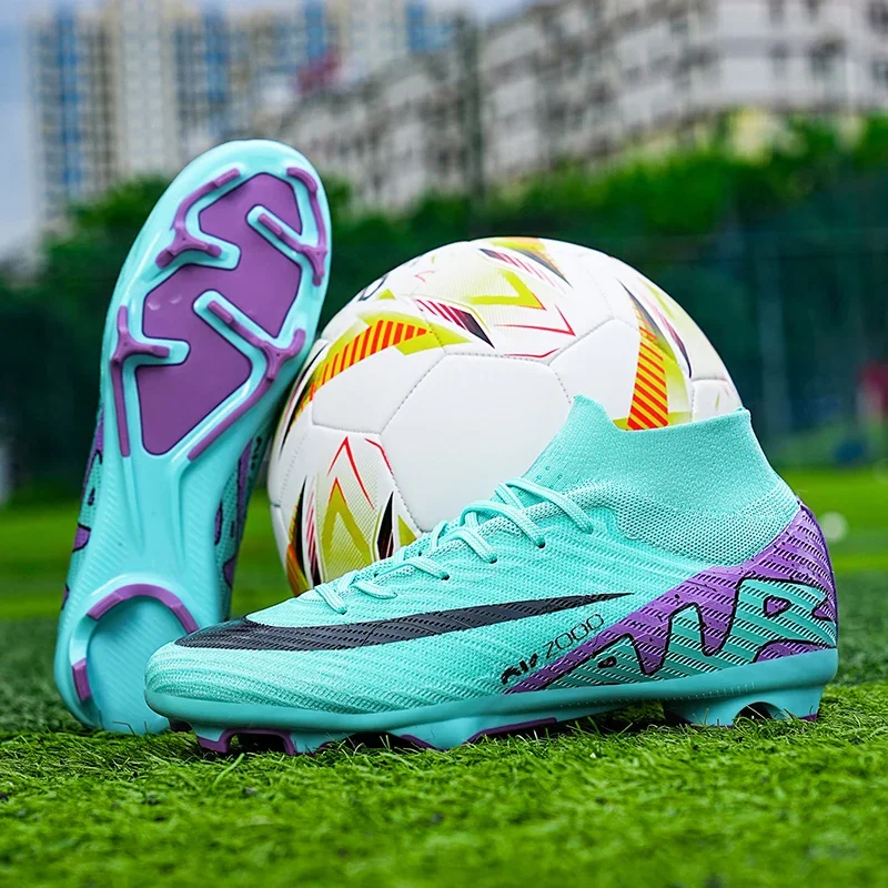 

Men Society Cleats Soccer Shoes TF/FG Professional Football Shoes Indoor Football Field Boots Original Faining Sneakerast Tr