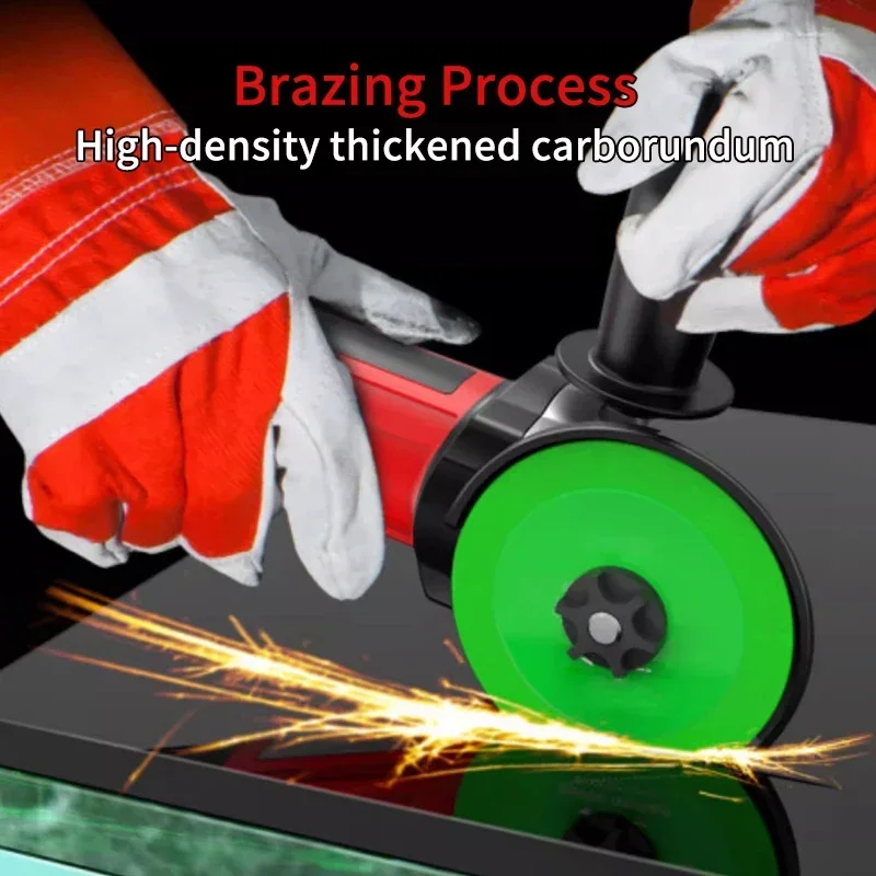 Chowmaster Glass Cutting Disc 100x20/22.23mm Ultra-thin Saw Blade Diamond Jade Wine Bottle Ceramic Polish Angle Grinder Machine