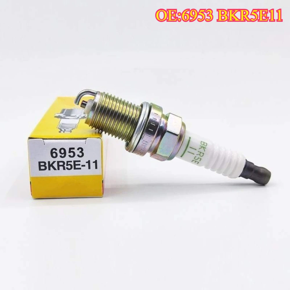 

High quality New For 6953 BKR5E11 NGK Spark Plug Toyota Camry Corolla Matrix Elantra Santa Fe Sonata Subaru Forester
