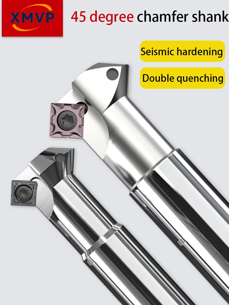 Inner hole 45-degree and 90-degree positive and negative deburring and chamfering tool shaft