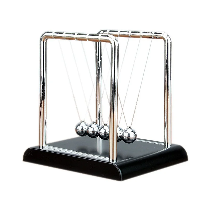 Physical Science Toy Newton Balance Pendulum Ball Collision Energy Conservation Law Ball Office Desktop Decoration Holiday Gift view 2