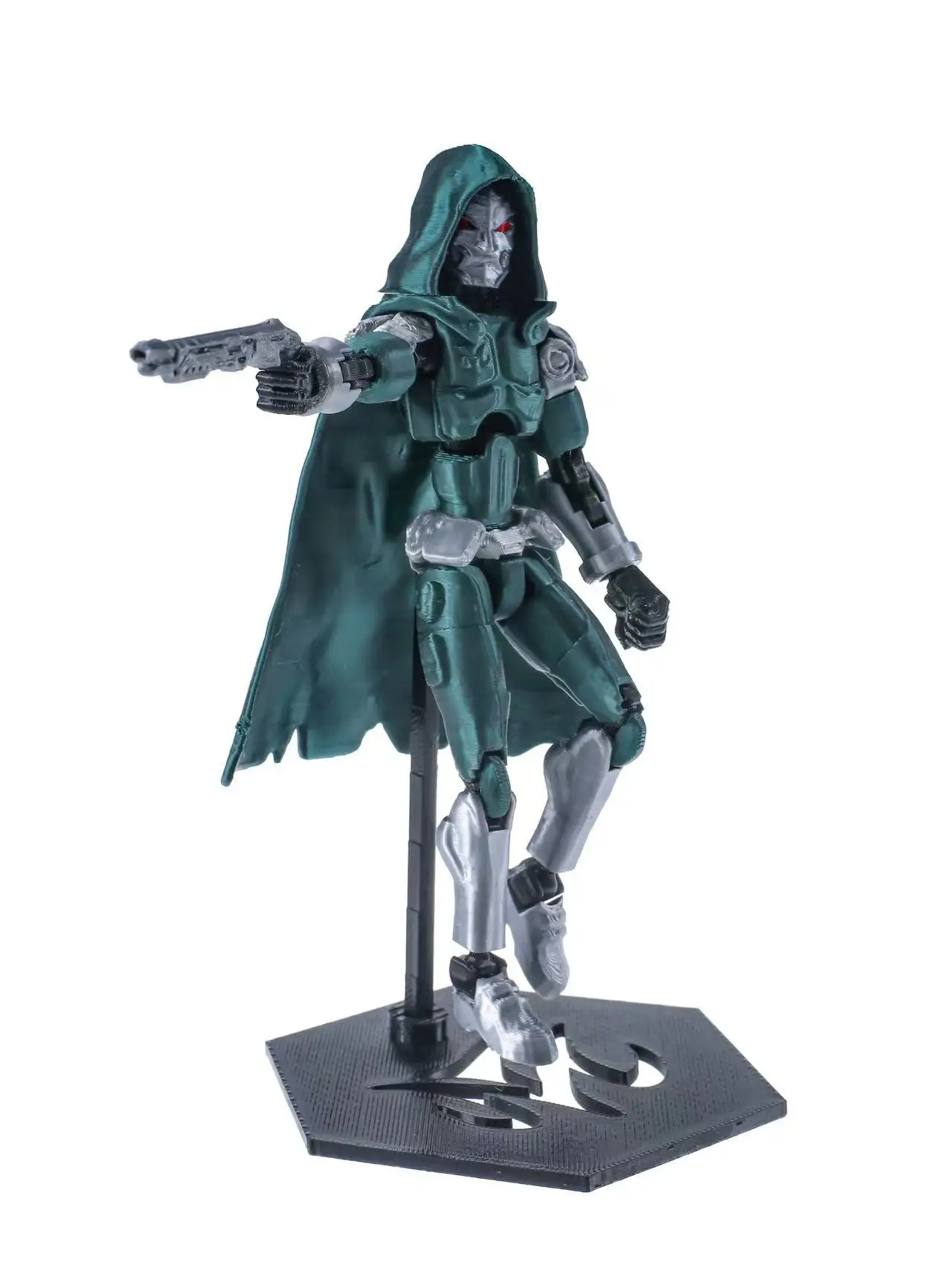 الجيل 3 الدكتور الأخطبوط محظوظ الدمية الروبوتات لعبة نموذج متعدد المفاصل المنقولة الدكتور الموت الدمية لتقوم بها بنفسك تجميع ألعاب شخصيات الحركة #2