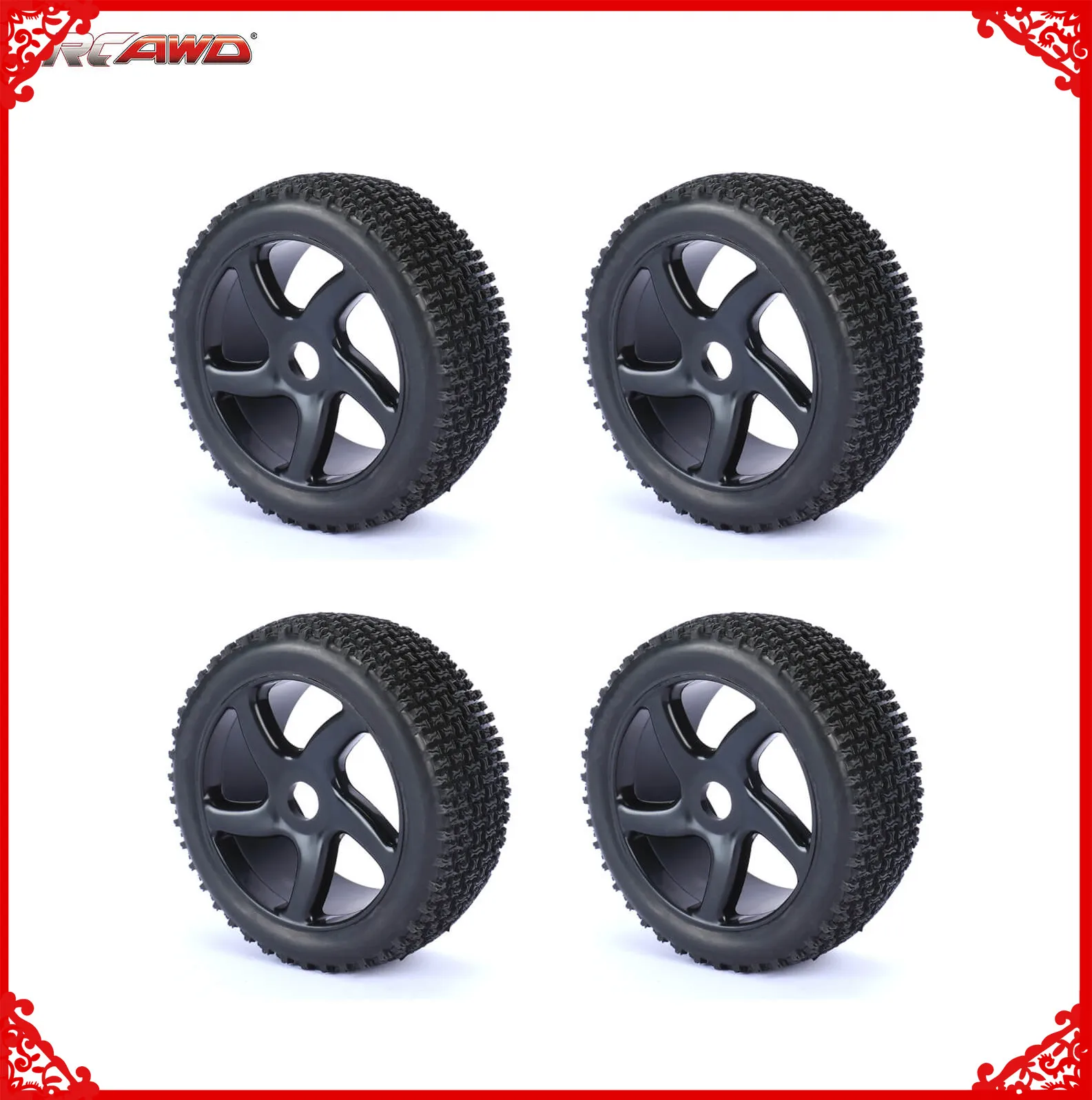 

RCAWD 112*45*80MM RC Wheel Rim Tire #ARA550087 For 1/8 1/10 BIG ROCK GRANITE BLX and 1/10 GRANITE MEGA 550 upgrades part