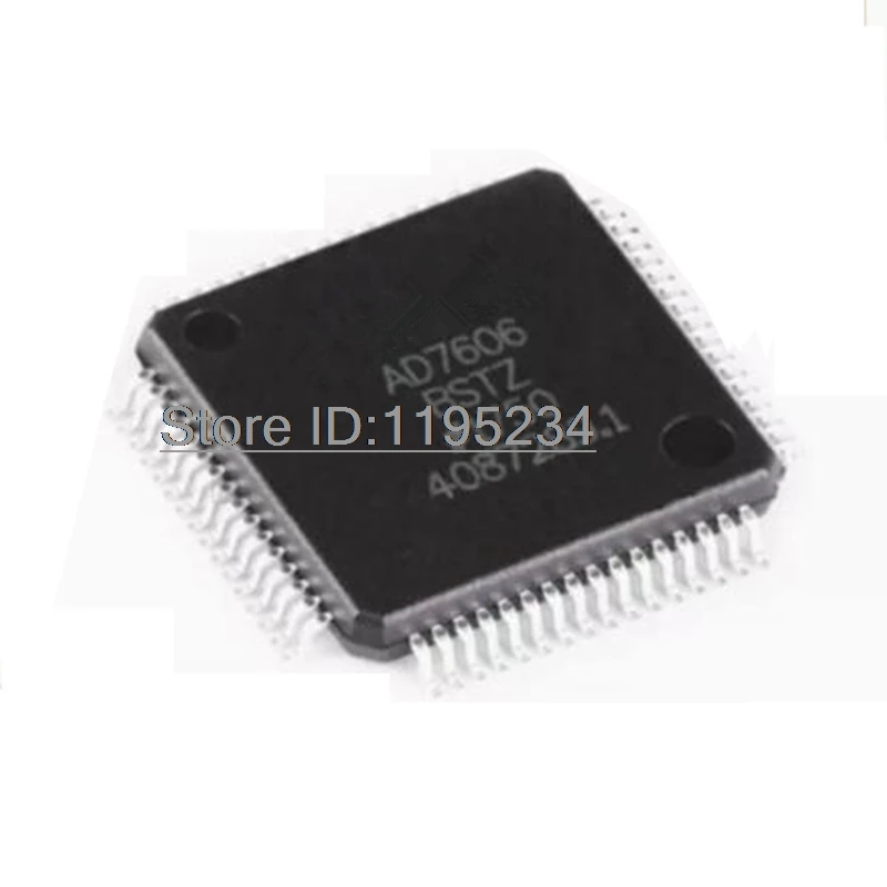 (1-50PCS) AD7606BSTZ LQFP-64 8-channel DAS with built-in 16 bit synchronous sampling ADC chip