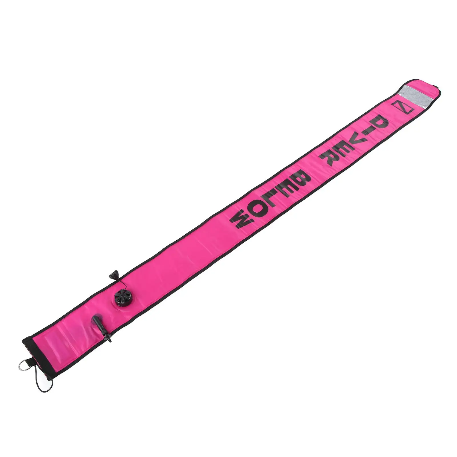 

High Visibility Scuba Diving Inflatable Safety Sausage Signal Tube Surface Buoy Diver Below 1.2M 1.5M 1.8M