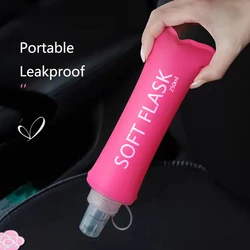 Folding Soft Flask, Collapsible Sports Water Bottle, Lightweight Leak-Proof For Running, Hiking, Cycling & Outdoor Sports, Easy