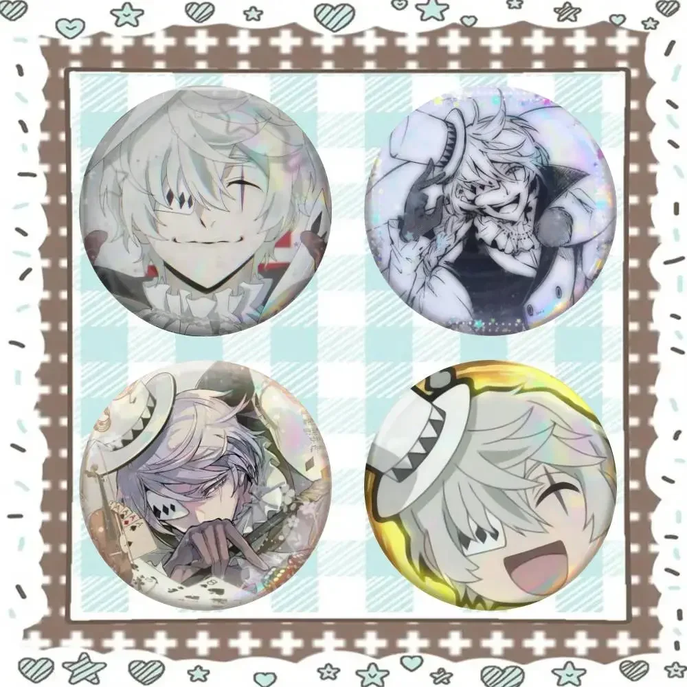 Anime Character Aesthetic Badges Cartoon Nikolai Gogol Soft Button Pin Fashion Jewelry Accessories Hat Bag Lapel Brooches Gifts