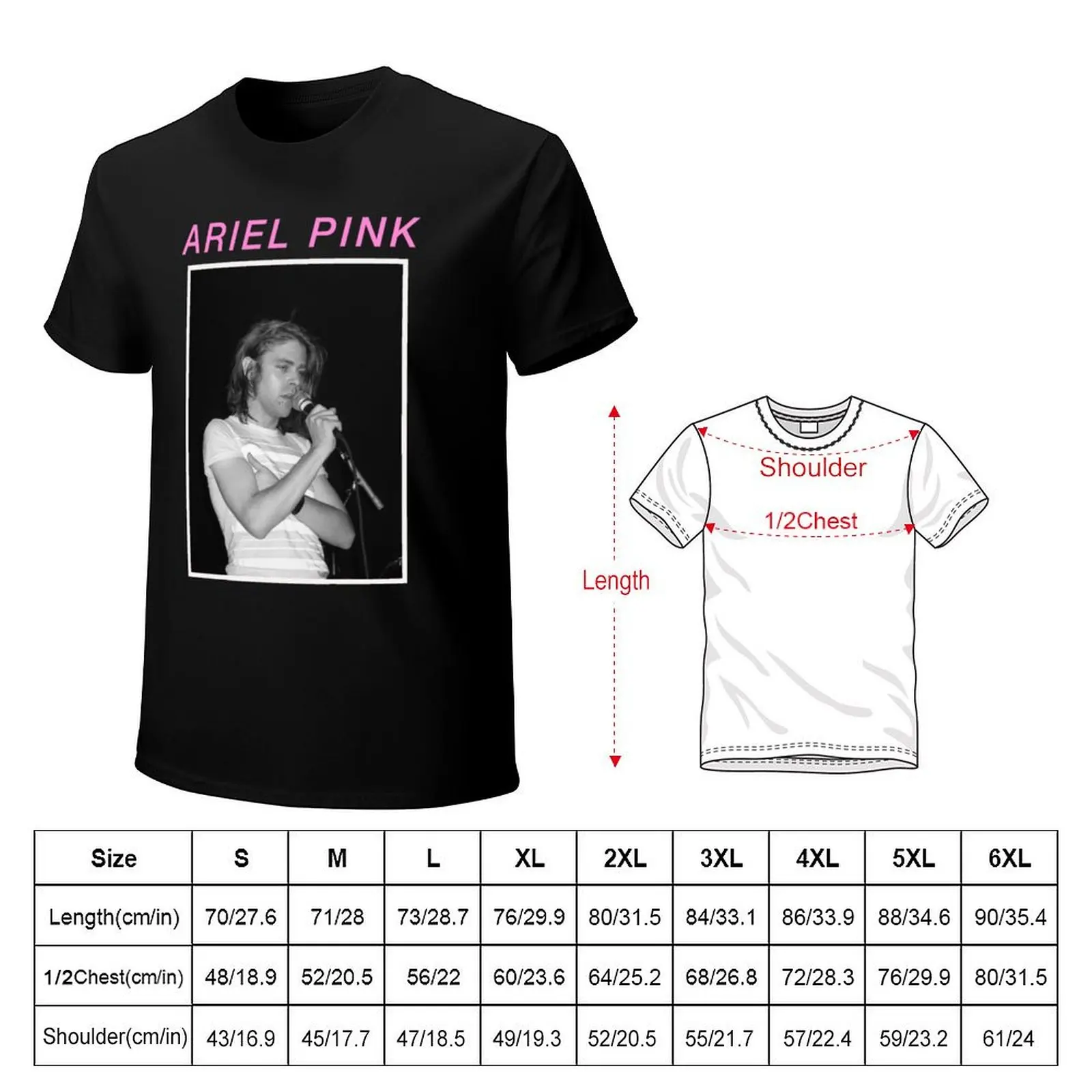 ARIEL PINK T-Shirt sports fans oversizeds t shirts for men cotton