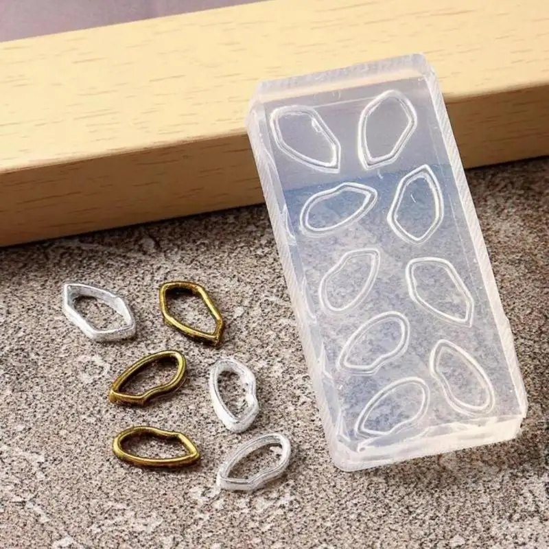Nail Art Soft Silicone Mold Irregular Hollow Border Molds 3D Silicone DIY Nail Design Template Nail Accessories For Salon