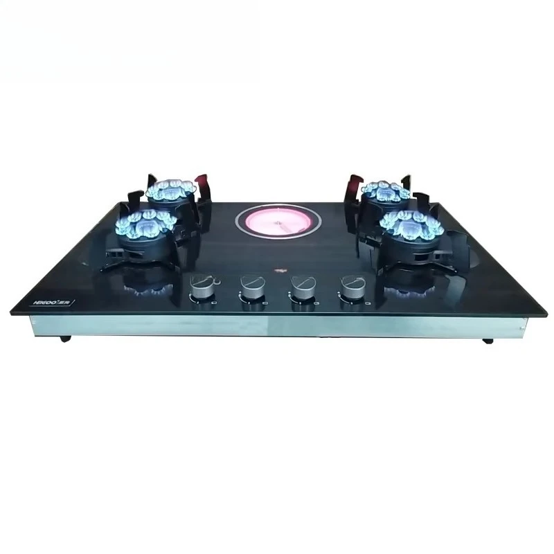 

Kitchen Cooktops Flip Burners Gas Stove Hob and Electric Infrared Ceramic Cooker for Built in Use and Counter Top Use
