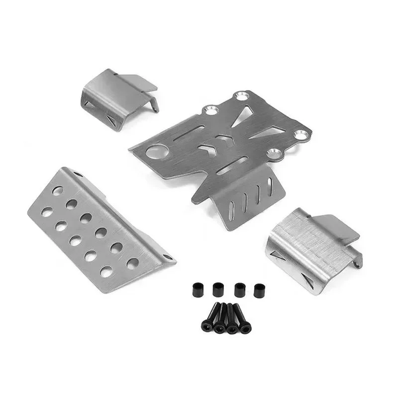1 Set 304 Chassis Armor For MJX HYPER GO 1/12 H12Y H12Y+Remote Control Car Upgrade Accessories Non Destructive Installation