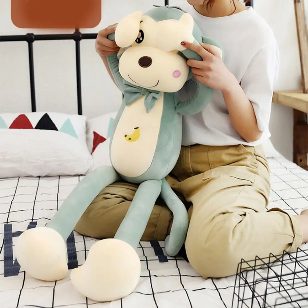 

Kawaii PP хлопок обезьяна мягкая игрушка 40-55 см обезьяна мягкая кукла пушистая обезьяна кукла подарки на день Святого Валентина