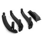 

Внутренняя панель из углеродного волокна LHD RHD, крышка ручки, внутренняя ручка двери, подходит для BMW X3 X4 F25 F26 2010-2017