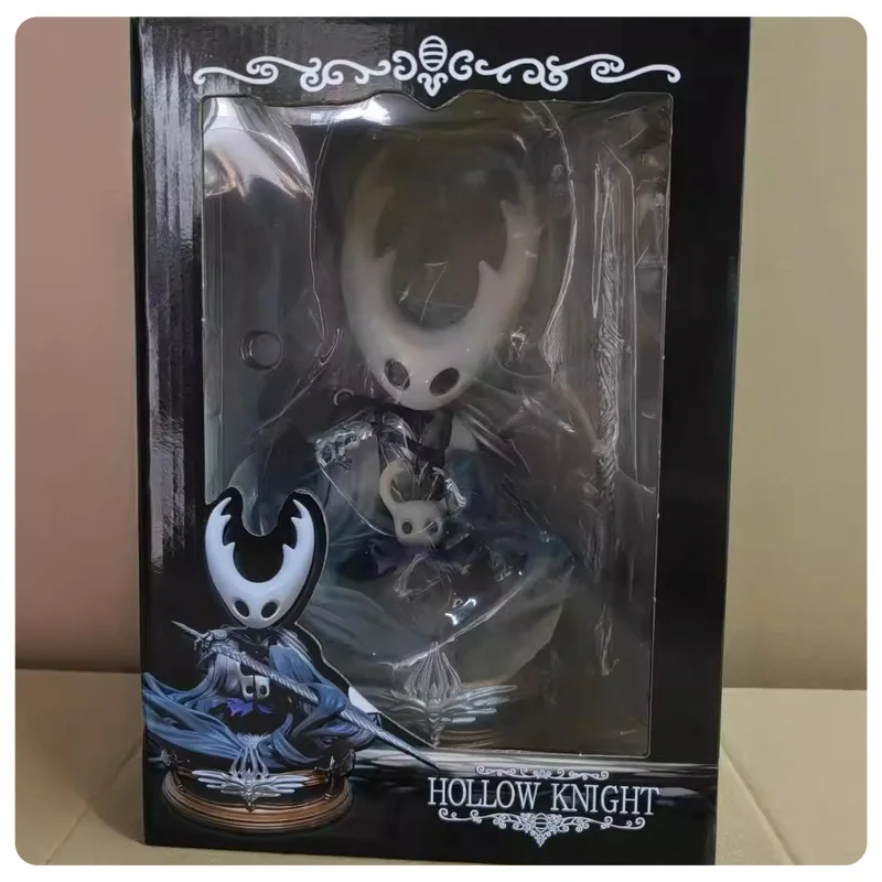 

Hollow Knight Pure Vessel GK Figure Mini Knight Collectible Model Boxed Anime Game Character Statue Toy Gift